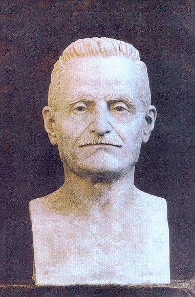 Porträtbüste Iginio Tansini von Christian Bahr